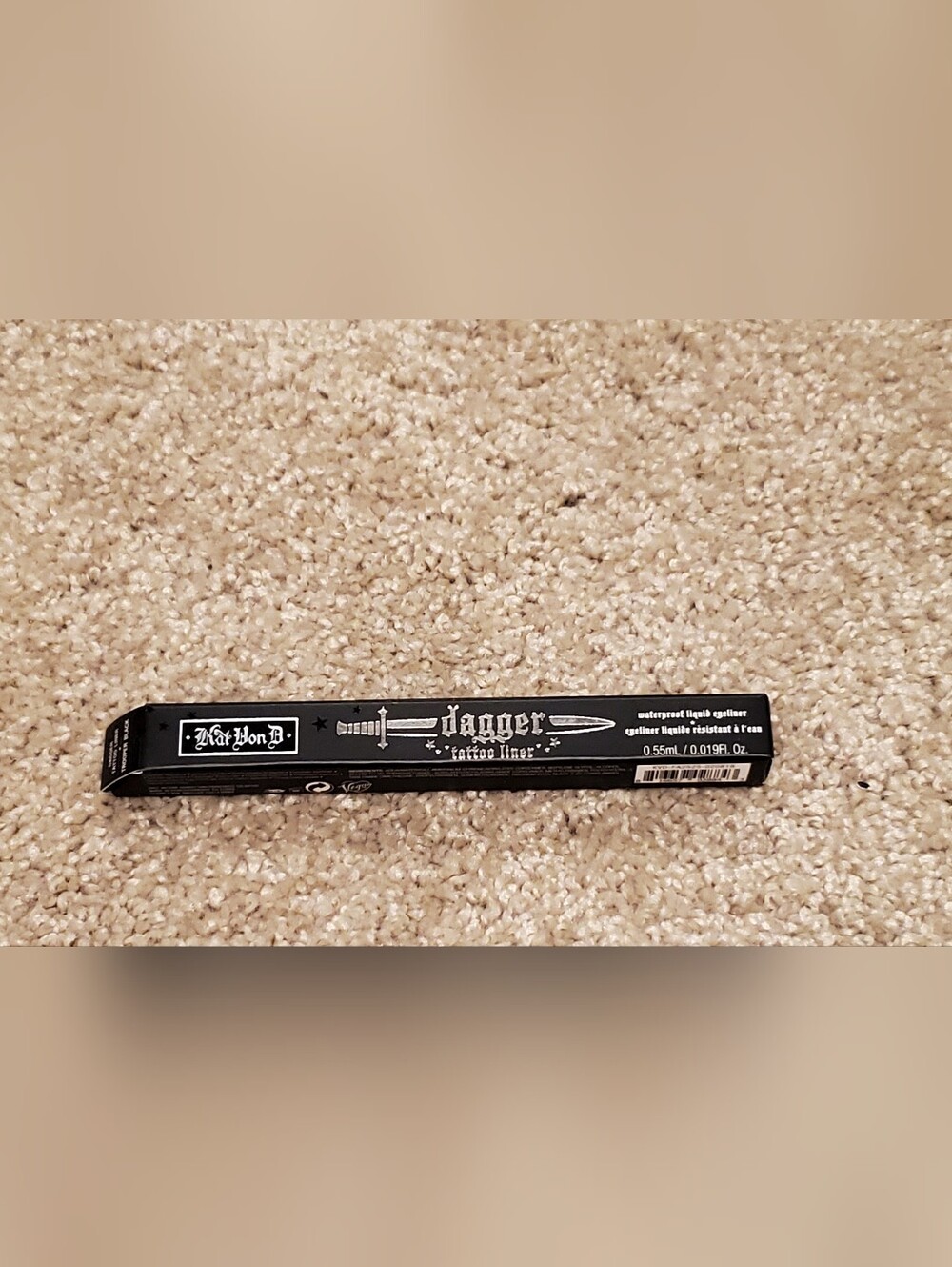 Kat Von D Dagger Tattoo Liquid Eyeliner - Black